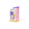 Party Color RINY Remote Control Rabbit Cock Ring Purple - Image 10