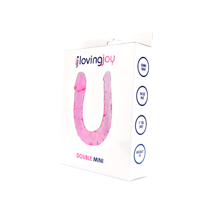 Loving Joy Double Mini Dildo Pink - Image 5