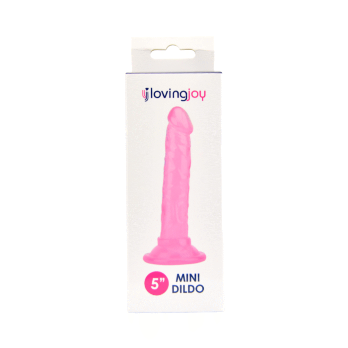 Loving Joy 5 Inch Beginners Dildo Pink - Image 8