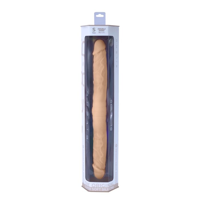 SilexD 15 Inch Realistic Dual Density Double Dong - Image 3
