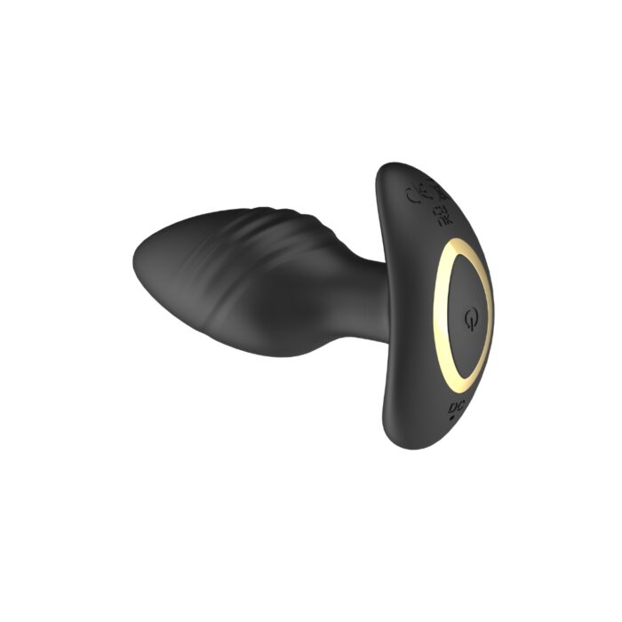 Toosh Remote Controlled Silicone Rotating & Vibrating Butt Plug - Image 6