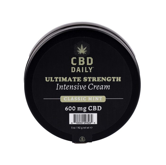 Earthly Body CBD Daily Ultimate Strength Intensive Cream Classic Mint 142g - Image 3