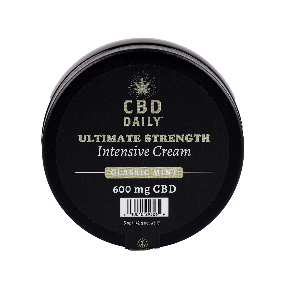 Earthly Body CBD Daily Ultimate Strength Intensive Cream Classic Mint 142g - Image 3