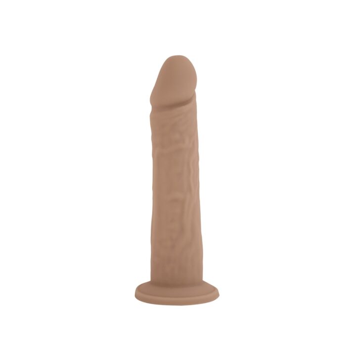 SilexD 8 inch Realistic Liquid Silicone Dildo with Suction Cup - Image 4
