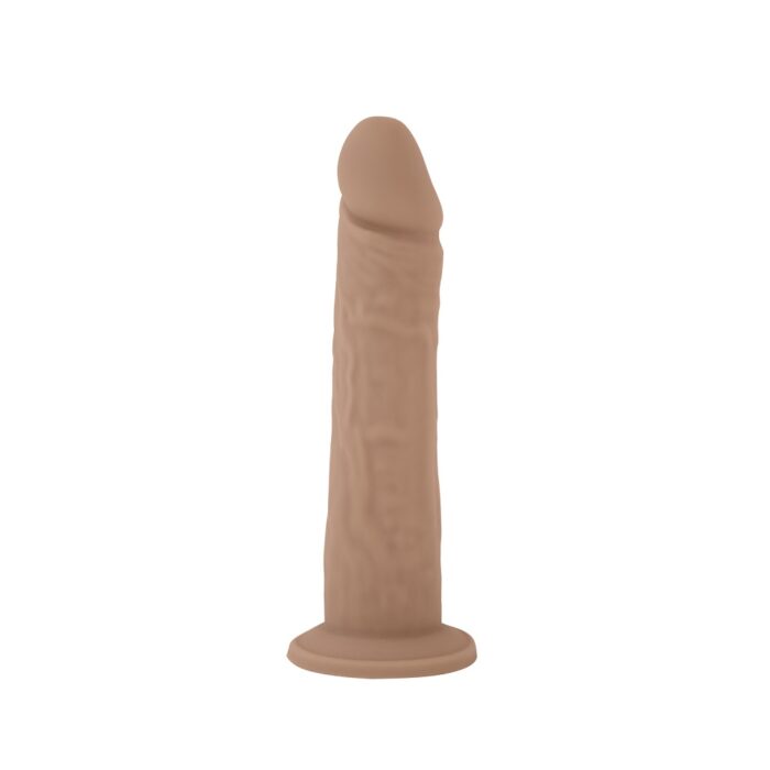 SilexD 8 inch Realistic Liquid Silicone Dildo with Suction Cup - Image 6