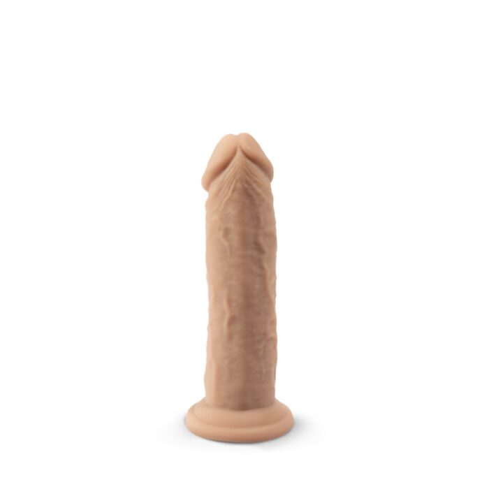 SilexD 6 inch Realistic Liquid Silicone Dildo with Suction Cup - Image 3